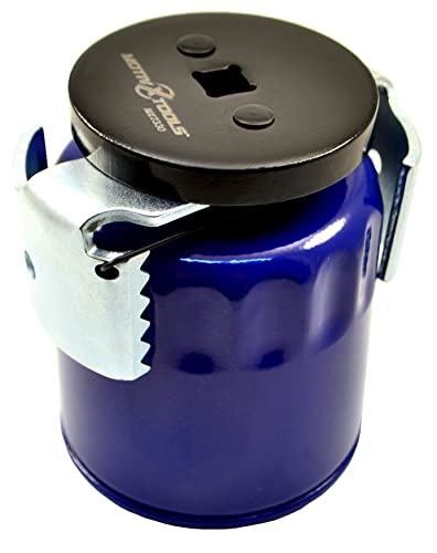 Motivx Tools Oil Filter Removal Tool - Adjustable Wrench For 2.5" - 3.25" Small Diameter Spin-On Oil Filters #TOP5