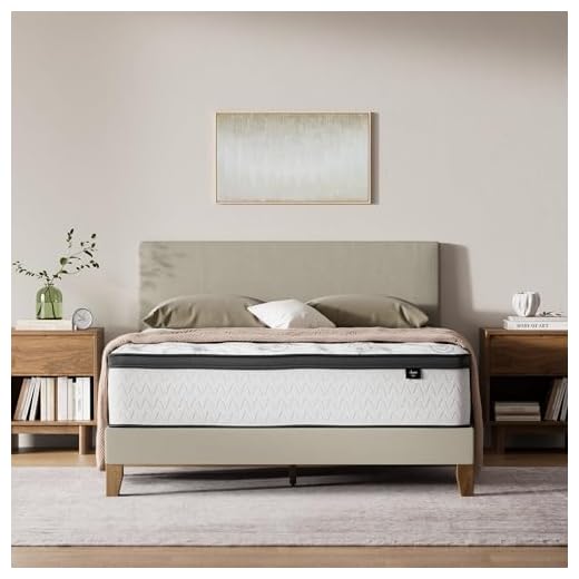 Signature Design by Ashley King Size Chime 12 Inch Medium Firm Hybrid Mattress with Cooling Gel Memory Foam
