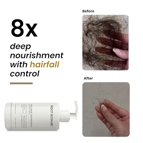 Image of FOLLIWISE Anti Hair Fall & Deep Nourish Shampoo | Hairfall Control & Scalp Microbiome Balance | Rice Water, Silk Protein, Rosemary & Peptides| Strengthens Frizzy & Weak Hair | Men & Women | Sulphate & Paraben Free | 200ml