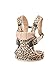 BABYBJÖRN Mochila Porta Bebé One, Algodón, Beige/Leopardo