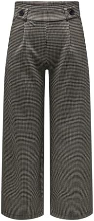 Jacqueline de Yong Damen Hose Weites Bein - JDYGEGGO - Wide Leg Anzughose - Mid Waist - Elegante und Bequeme Stoffhose aus Weichem Jersey-Material mit Stretch