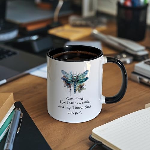 Taza de Café Memorial Dragonfly Cerámica 11oz miniatura 5