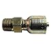 RAParts S.3510806 Parker NPTF Hose Fitting 3/8' x 1/2' x 14 Male Straight Pipe