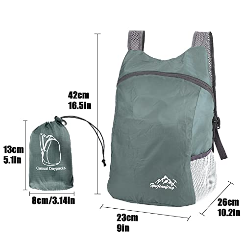 TSLBW Ultra Lightweight Foldable Backpack,Small Hiking Rucksack,Durable Lightweight Packable Backpack for Men Women,for Outdoor Sport Travelling Walking Hiking Camping Biking