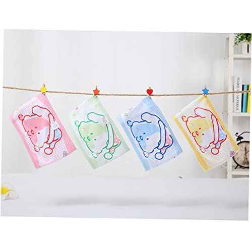 Image of 4Pcs Adjustable Cartoon Newborn Navel Band Soft Cotton Belly Protection for Infants Assorted Colors