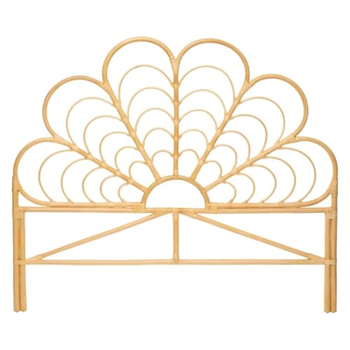 Paris Prix Atmosphera Créateur d'intérieur - Tête de Lit en Rotin Idylle Folk 140x160cm Naturel