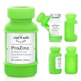 VIAL SAFE for Pets™ | Insulin Vial Protector Case | Secure Insulin Bottle Protector & Cover for 10mL Vials | Fits ProZinc 10mL | 2-Pack | Light Green