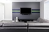 Removable Seattle Sports Wallpaper - Peel and Stick Paint - 23.5 inches Wide by 16 feet Long Roll (S