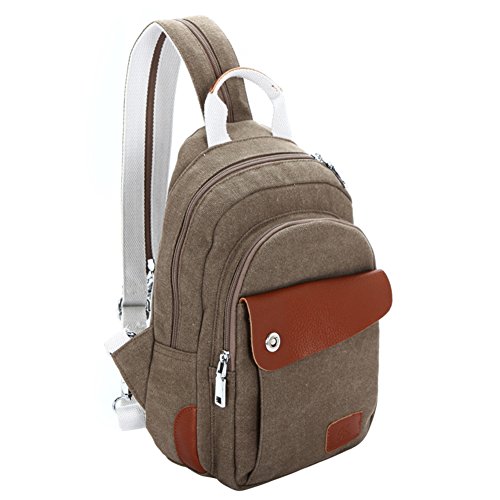 Sac en toile et paquet de loisirs polyvalent pour homme et femme