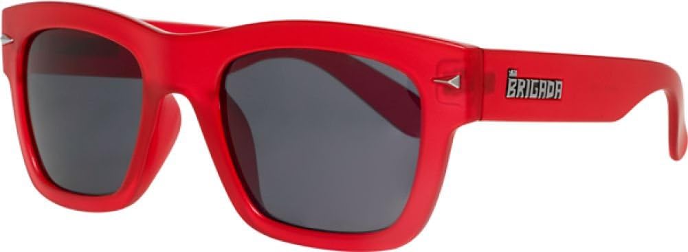 Brigada Big Shot Sunglasses Red Black Skate Toys