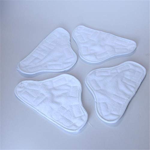 Replacement Mop Pads for H2O X5 Steam Steamer Mop Pads Floor Cleaner Washable Microfibre Cleaning Pad Accessories - 5 Pieces
