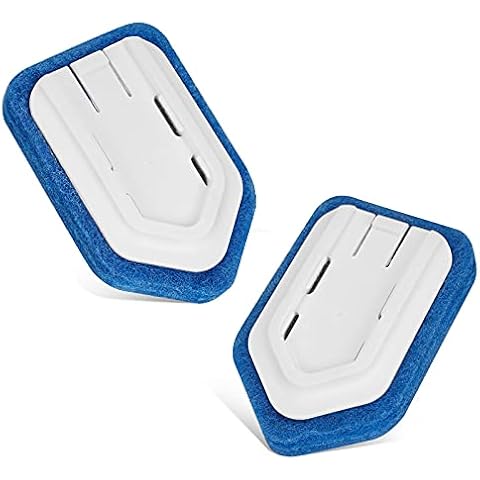 2 Pcs Cleaning Tub and Tile Scrubber Brush Refill Replacement Head Scrub Sponge for Bathroom Bathtub Shower Cleaning Fit Lalafancy Scrub Brush Cover