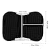 POENVFPO Slipping Cushion Non Slip Elegant Lighter Absorbing Sweat for Polyester Silk Cotton Cotton Fieters (Black)