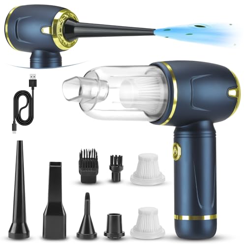 Kairiyard Car Vacuum Cleaner, Car Vacuum Portable Cordless with 14000PA