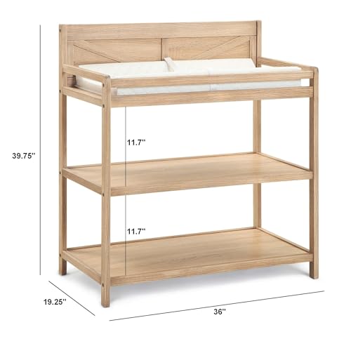 Image of Barnside Changing Table Beached Oak