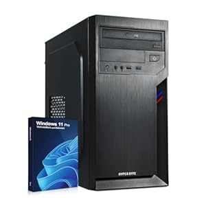 Office PC – Computer mit Intel Quad Core i7 mit 3,9 GHz | 32 GB RAM | 1TB SSD Festplatte | Win 11 Pro | WLAN | DVD+RW | USB 3.0 | High End Office Tower-Pc