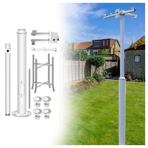 Heavy Duty Security Camera Pole Stand