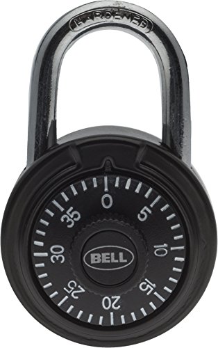 Bell Armory 100 Combo Padlock - Black #TOP13