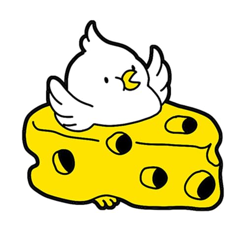 Lovely Chicken Brooch Pin Accessory for Jackets Hats Bags Alloy Jewelry Decorative Accessories for Women Outfits Cartoon Animal 