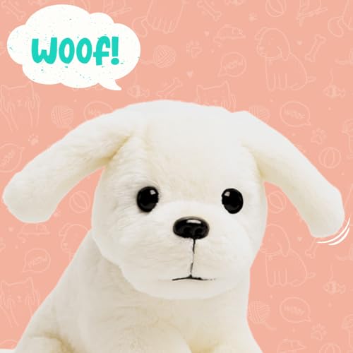 Image of TOYTALES Sitting Dog Plush Soft Toy for Kids | Stuffed Animal Puppy for Babies, Boys & Girls | Cute Birthday Gift & Home Decor 25cm