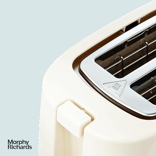 Morphy Richards Hive Cream 2 Slice Toaster - Gloss Finish - Plastic - 2 Slot - 220032 - Image 6