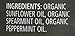 Frontier Co-op Organic Mint Flavor, 2 fl oz. - For Baking and Culinary Use