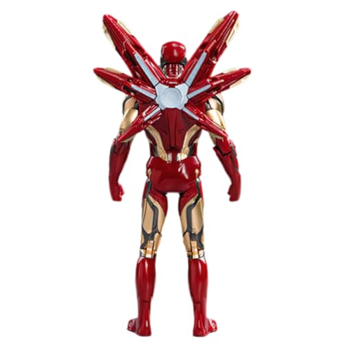 Image of HiPlay ZD Toys Collectible Figure Full Set: 7-inch Simple Articulated - Iron Man MK85, Normal Version, Miniature Action Figurine PTBGTX