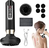 Massaggiatore Anti Cellulite 12 Programmi&4 Modalità Apparecchio di Gua Sha per uso domestico Anti Cellulite Potente Dispositivo Massaggiatore Ventosa Elettrico Anti Cellulità Scultura