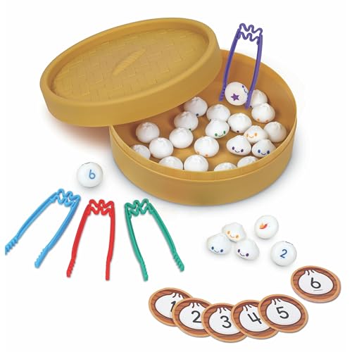 Learning Resources Dumpling Dash Fine Motor Math Game, Math Manip...