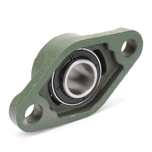 Flanschlager, UCFL205-16 Zink-Aluminium Selbstausrichtendes Stehlager Flanschlager Flanschlagerständer für Maschinen Fördersysteme der KFL-Serie