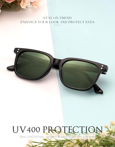 Image of ANYLUV Womens Sunglasses Polarized Sunglasses for Women, Trendy Woman Polarized Ultraviolet Protection Travel