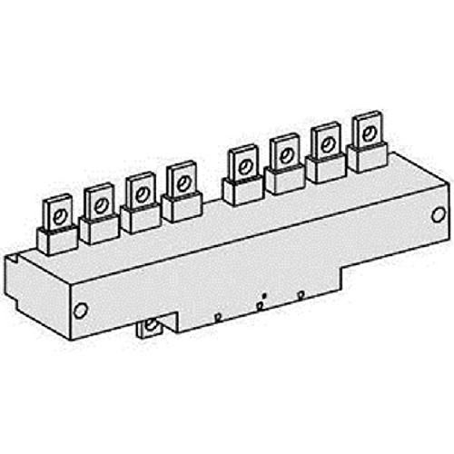 Barres de couplage aval 3P 630A Schneider 32619 pour armoire électrique triphasée