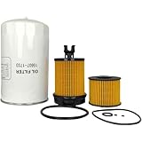 XYZIL Fuel Filter Oil Filter Kit 23304-78090 23304-EV360 15607-1733 Compatible with Hino M4 M5