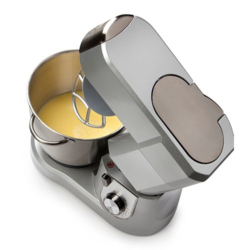 Küchenmaschine mit 6,7 Liter Schale aus gebürstetem Edelstahl, inklusive Knethaken, Rührbesen, Schneebesen mit variabler… – Bild 3