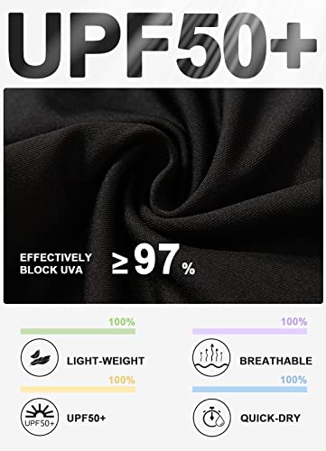 Baleaf Girls' Tennis Golf Skirt Sports Skort Women Athletic Running Kids School Cheer Skirt With Shorts Pockets Black M #TOP2