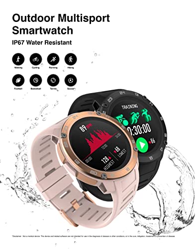 Itouch Explorer 3 Smartwatch (With Heart Rate Tracking, Step Counter, Notifications) #TOP3