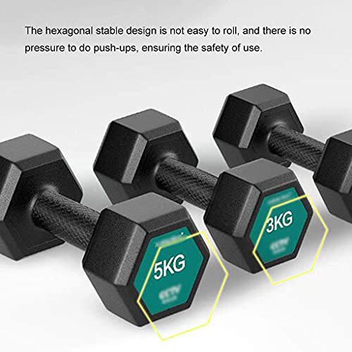 Multifunctionele Dumbbells Vaste Dumbbells Voor Gymnasiums Comfortabele Grip Dumbbells Home Arm Trainingsapparatuur Een… - Afbeelding 8