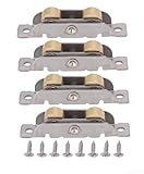 Leise Schiebefensterrolle mit Edelstahlrahmen und robusten Nylonlagern für PVC-Fensterersatz der 80/88-Serie (F)