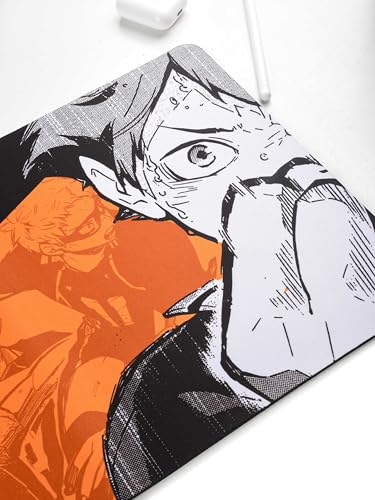 Image of Haikyuu Anime Desk Mat Extra Large (80cm x 30cm x 3-4mm), Wingless Printed Anime Anti-Slip Mouse Pad