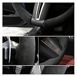 Fabricada en cuero de microfibra duradero y ecológico, esta funda es resistente al desgaste, al calor/frío y antideslizante.