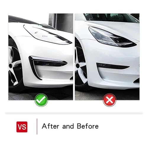Spoiler antibrouillard Tesla pour protéger et styliser l'avant - 3
