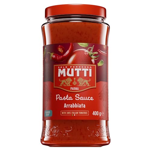 Image of Mutti Simply Sugo with Chili Pepper Peperoncino Chilli Italian Cooking Pasta Sauce, 400 g