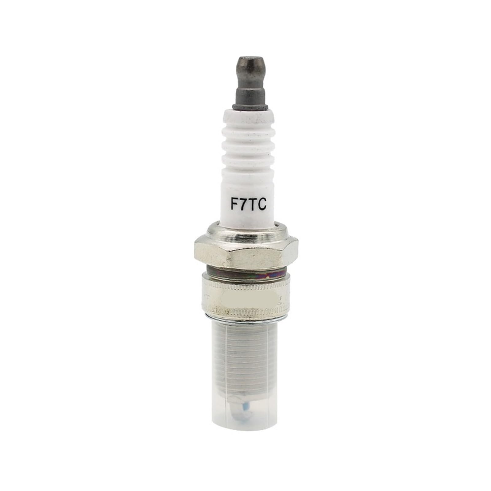 4 bujías: F7TC Adecuado para Motor mecánico de Gasolina de Cuatro Tiempos, GX120, GX160, GX200, GX240, GX270, GX340, GX390