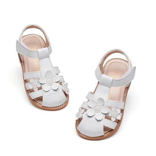 Image of Kiderence Toddler Girls Sandals Little Girls Kids Summer Shoes Toddler Sandals