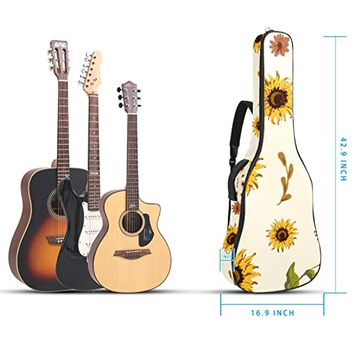 Housse pour guitare acoustique – Motif cochon et fleur – 1 cm d’épaisseur – Housse de transport étanche – 101,6 cm… - Les Beatles, Paul McCartney, John Lennon, RIngo Starr, George Harrison Housse pour guitare acoustique - Motif cochon et fleur - 1 cm d'épaisseur - Housse de transport étanche - 101,6 cm… – Image 6