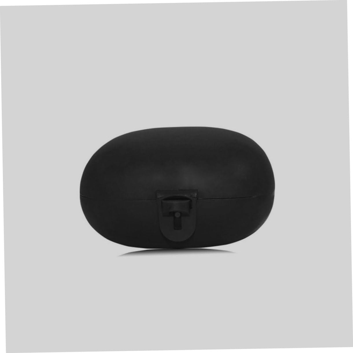 DOITOOL 3piezas Caja De Protección para Auriculares Inalámbricos Diseño De Hebilla De Metal Estuche De Almacenamiento para Headset Pro Funda De Silicona Antigolpes Negro