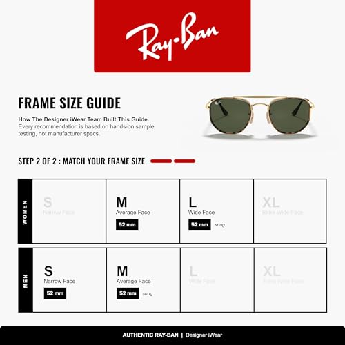 Image of Ray-Ban RB3648M The Marshal II Geometric Aviator Sunglasses for Men for Women