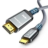 Highwings USB C to HDMI Cable 1.8m 4K@60Hz, UHD Thunderbolt 3/4 to HDMI Cable[Anti-Interference][Gold-Plated] Compatible for iPhone 16/15 Pro, for MacBook Pro/Air, for Surface, for XPS, for Galaxy etc - Image 9