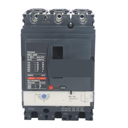 Disjoncteur boîtier moulé LV429740 NSX100F 100A 3P tripolaire pour armoire électrique