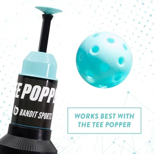 Bandit Sports Mini Popper Baseballs – 24 Stabile Übungsbälle Für Schlagtraining | Schlagfest & Rückprallend